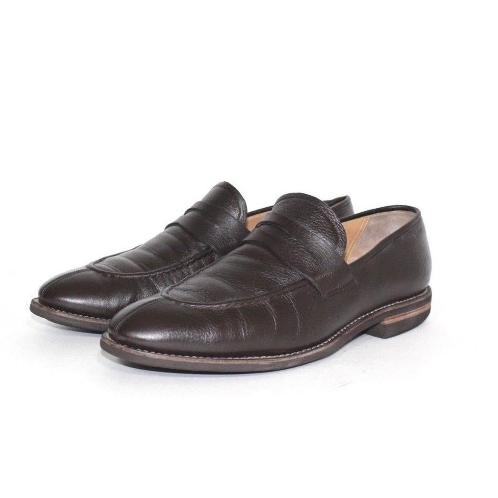 Bally Switzerland Scribe Leather Penny Loafers